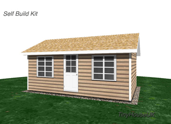 Self build log cabin kit